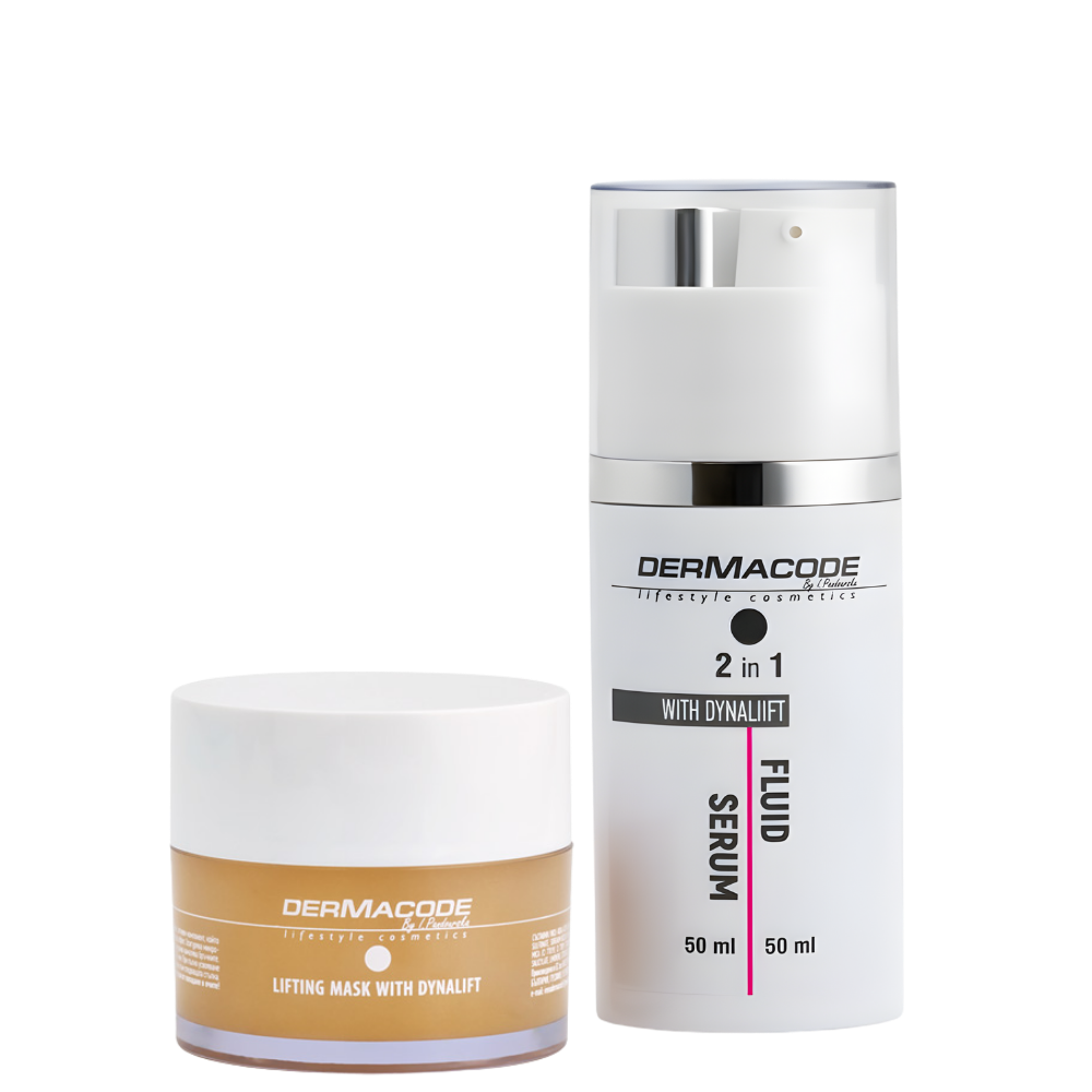 2 в 1 Серум с диналифт 7% 50 мл + Флуиден крем с диналифт 50 мл + ПОДАРЪК: Гел-Маска с диналифт 50 мл