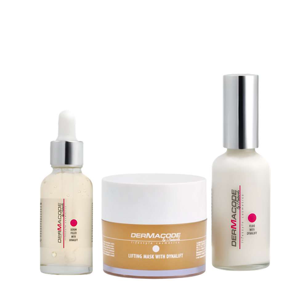 Серия с Диналифт 7% 30 мл + Флуиден крем с диналифт 50 мл + ПОДАРЪК: Гел-Маска с диналифт 50 мл