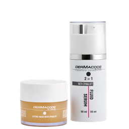 [10001666666] 2 в 1 Серум с диналифт 7% 50 мл + Флуиден крем с диналифт 50 мл + ПОДАРЪК: Гел-Маска с диналифт 50 мл